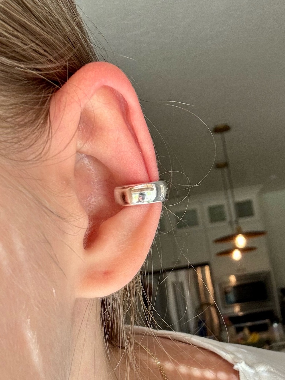 Mejuri 925 Silver Bold Ear Cuff